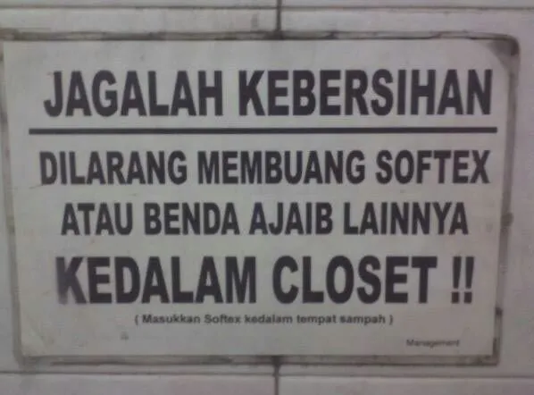 17+ Peraturan Nyeleneh bin Kocak di Toilet ini Pasti Bikin Kamu Geleng-Geleng Kepala Sembari Buang Hajat~ 19