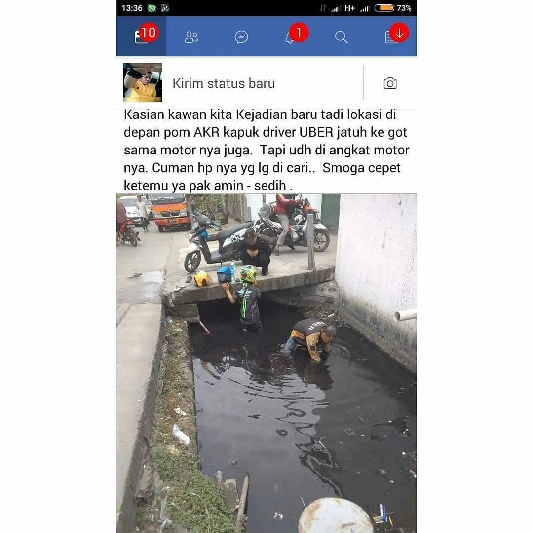 15 Potret Driver Ojol yang Nunjukin Gigihnya Mereka. Masih Belum Bersyukur dengan yang Kamu Punya? 17