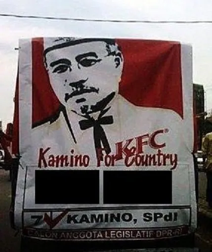 Kelewat Kreatif, Baliho Caleg Kampanye ini Sungguh Out of The Box. Akhirnya 'Jadi' Nggak, Ya? 21