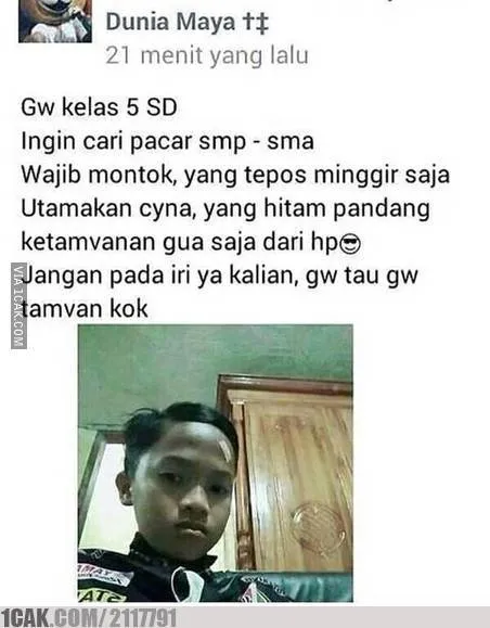 15 Status Kocak Warganet ini Buktikan Bahwa Pede dan Nggak Sadar Diri itu Beda Tipis, Ya~ 29