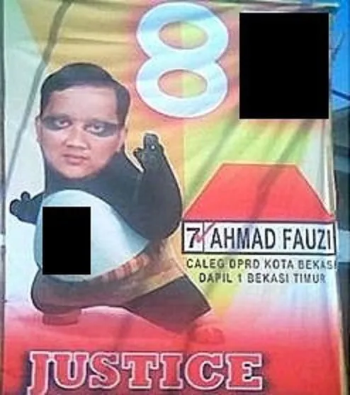 Kelewat Kreatif, Baliho Caleg Kampanye ini Sungguh Out of The Box. Akhirnya 'Jadi' Nggak, Ya? 16