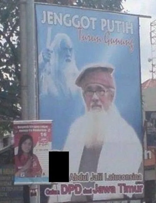 Kelewat Kreatif, Baliho Caleg Kampanye ini Sungguh Out of The Box. Akhirnya 'Jadi' Nggak, Ya? 23