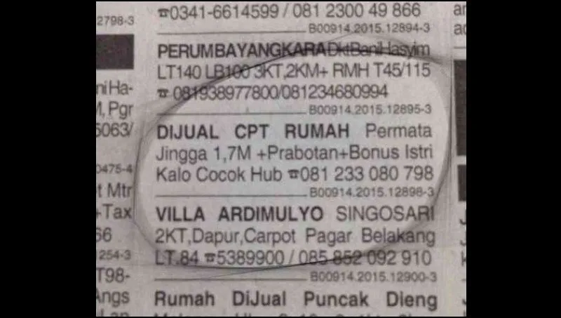 12 Iklan Koran yang Bikin Nggak Habis Pikir. Harus Banget Hal Begini Dijadikan Konsumsi Publik? 20
