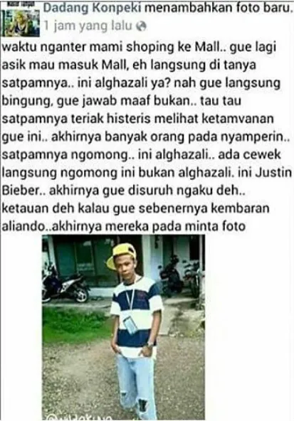 15 Status Kocak Warganet ini Buktikan Bahwa Pede dan Nggak Sadar Diri itu Beda Tipis, Ya~ 23