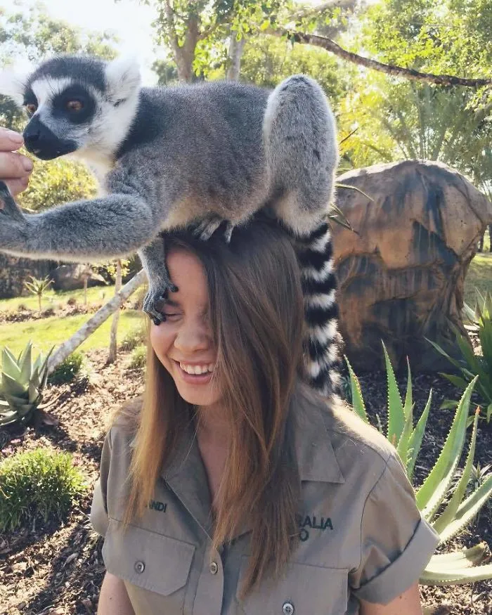 Kenalan sama Bindi Irwin, Yuk! Gadis Cantik Asal Australia yang Akrab Banget dengan Binatang Buas 31