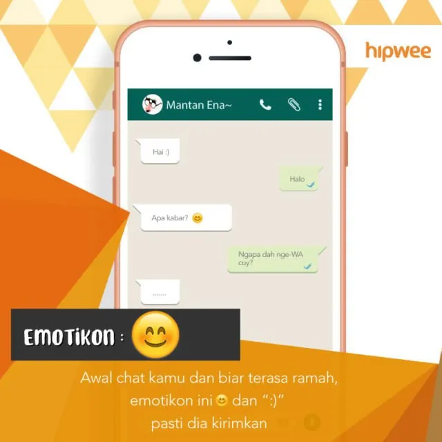 Jangan GR Dulu Kalau Mantanmu Ngirim 11 Emotikon ini Pas WA Kamu. Kira-Kira Begini nih Maknanya~ 17