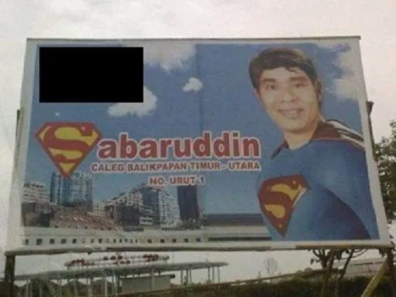 Kelewat Kreatif, Baliho Caleg Kampanye ini Sungguh Out of The Box. Akhirnya 'Jadi' Nggak, Ya? 19
