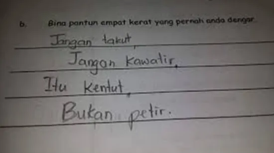 10 Puisi Kocak yang Gambarkan Betapa Lucunya Masa Kecil Anak-Anak. Boleh Juga nih Curahan Hatinya :D 13