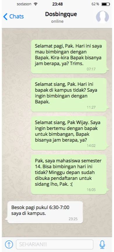 7+ Chat Dosen ini Bikin Mood Lansung Anjlok Sampe Basement. Mana yang Pernah Kamu Alami? 15