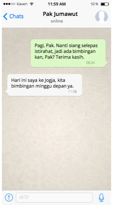 7+ Chat Dosen ini Bikin Mood Lansung Anjlok Sampe Basement. Mana yang Pernah Kamu Alami? 9
