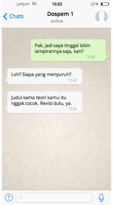 7+ Chat Dosen ini Bikin Mood Lansung Anjlok Sampe Basement. Mana yang Pernah Kamu Alami? 10