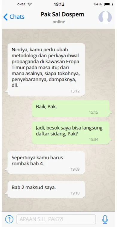7+ Chat Dosen ini Bikin Mood Lansung Anjlok Sampe Basement. Mana yang Pernah Kamu Alami? 13
