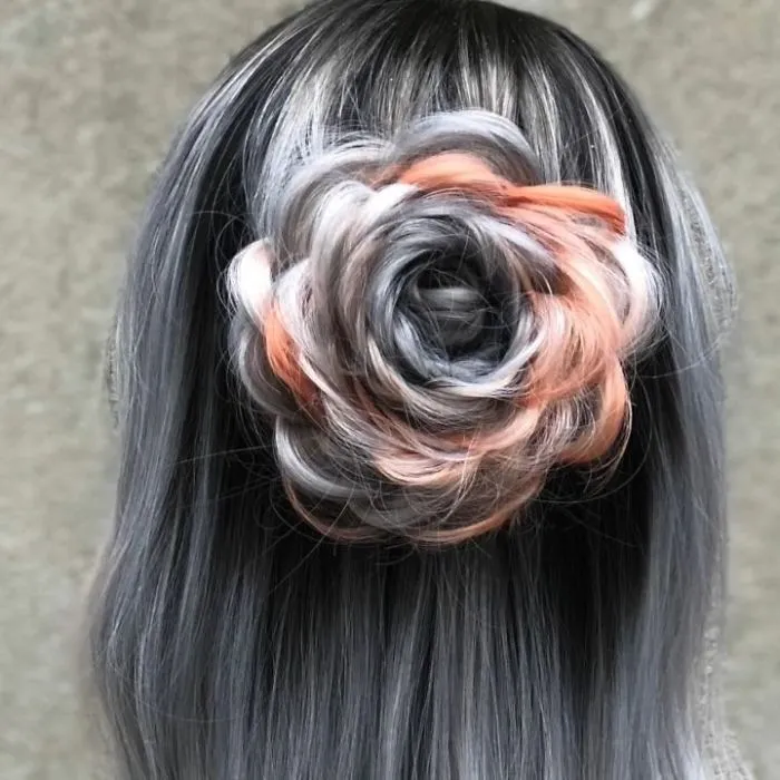 12+ Ide Kepang Unik Braided Rose yang Wajib Dilirik. Siap-siap Rambutmu Jadi Cantik! 18