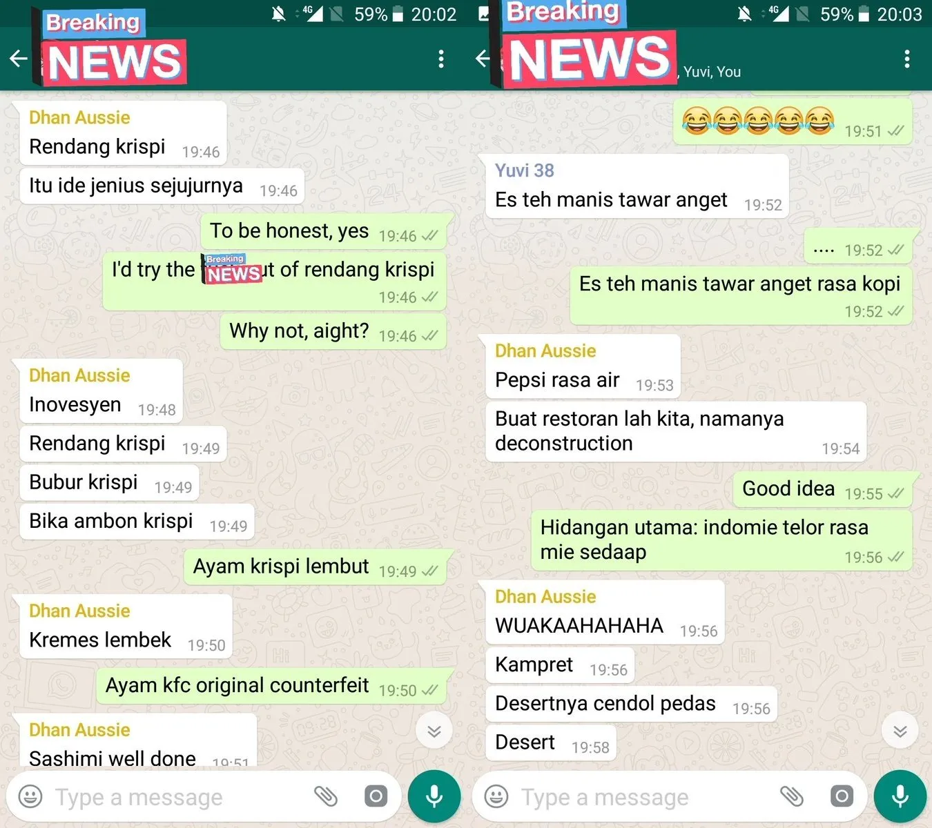 13+ Respons Warganet Ini Buktikan Kalau Kasus Rendang Ayam Krispi Sungguh Melukai Hati. Ganyang! 15