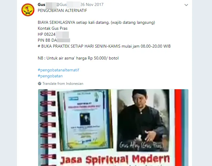 12 Gambaran Warganet yang Order Santet via Online. Era Boleh Maju, Tapi Masih Saja Percaya Beginian 19