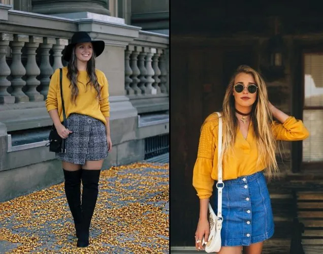 Padanan Anti Norak buat Atasan Warna Kuning Mustard. Selain Bikin Cerah Kulit, Juga Tak Mencolok di Mata 30