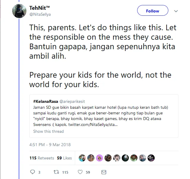 Masih Sering Dianggap Lumrah, Thread soal 'Namanya Juga Anak-Anak' ini Bikin Warganet Buka Suara 14