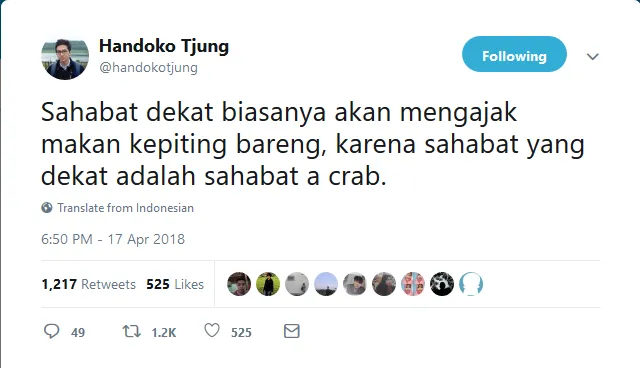 17 Jokes Receh Lawakan ala Twitter yang Ngakak 20