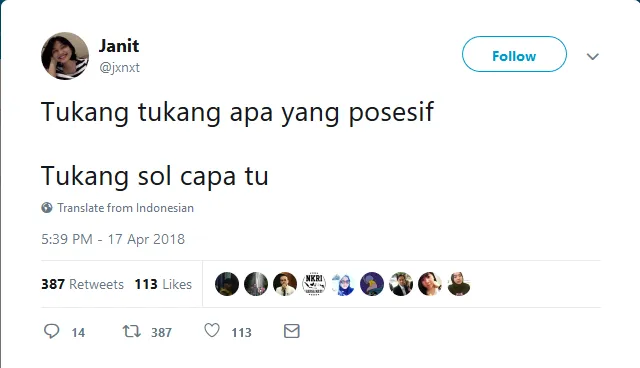 17 Jokes Receh Lawakan ala Twitter yang Ngakak 18