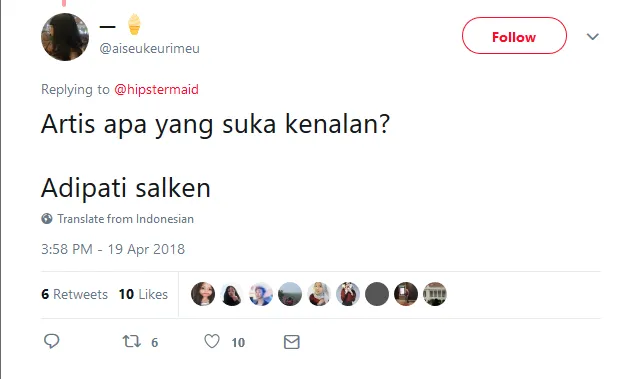 17 Jokes Receh Lawakan ala Twitter yang Ngakak 28