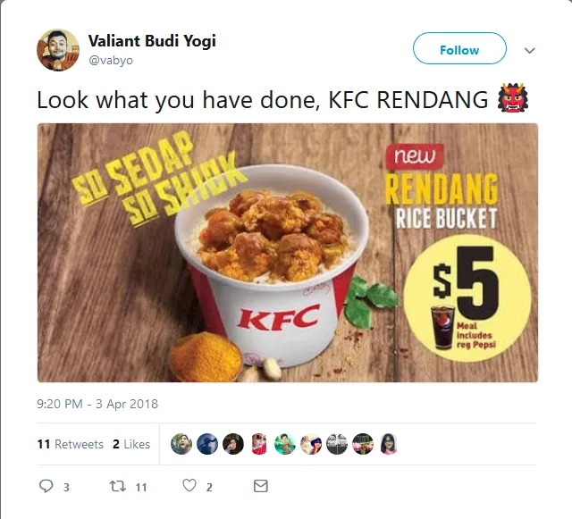 13+ Respons Warganet Ini Buktikan Kalau Kasus Rendang Ayam Krispi Sungguh Melukai Hati. Ganyang! 17