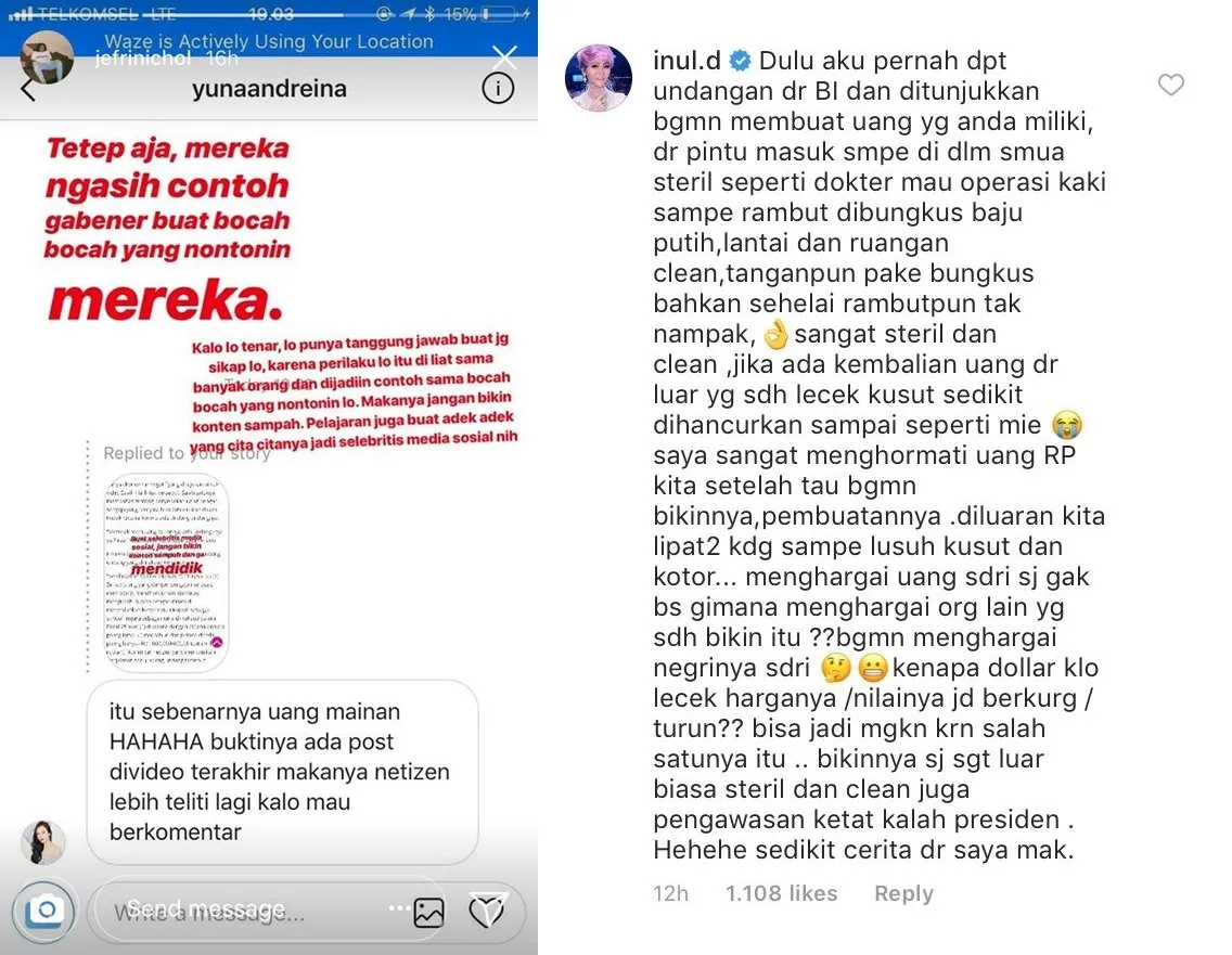 Soal Merobek Uang, Klarifikasi Saaih Halilintar Justru Bikin Warganet dan Selebritas Lainnya Geram 6