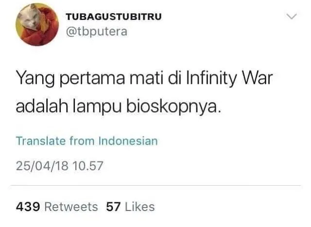 15 Pesan dari Warganet buat yang Sudah Nonton Infinity War. Banyak Banget yang Takut Lihat Spoiler~ 16