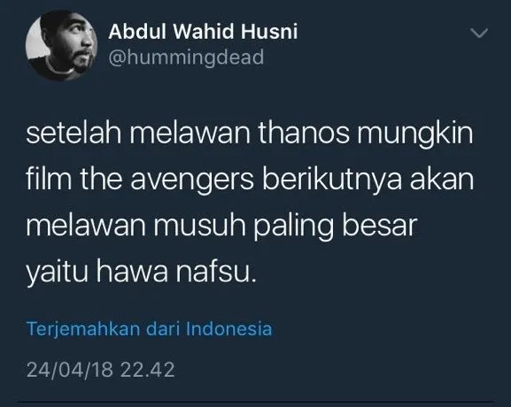 15 Pesan dari Warganet buat yang Sudah Nonton Infinity War. Banyak Banget yang Takut Lihat Spoiler~ 25