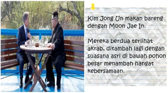 10 Hal yang Terjadi dalam Pertemuan Pemimpin Korea Utara & Korea Selatan. Penuh Bromance! 12