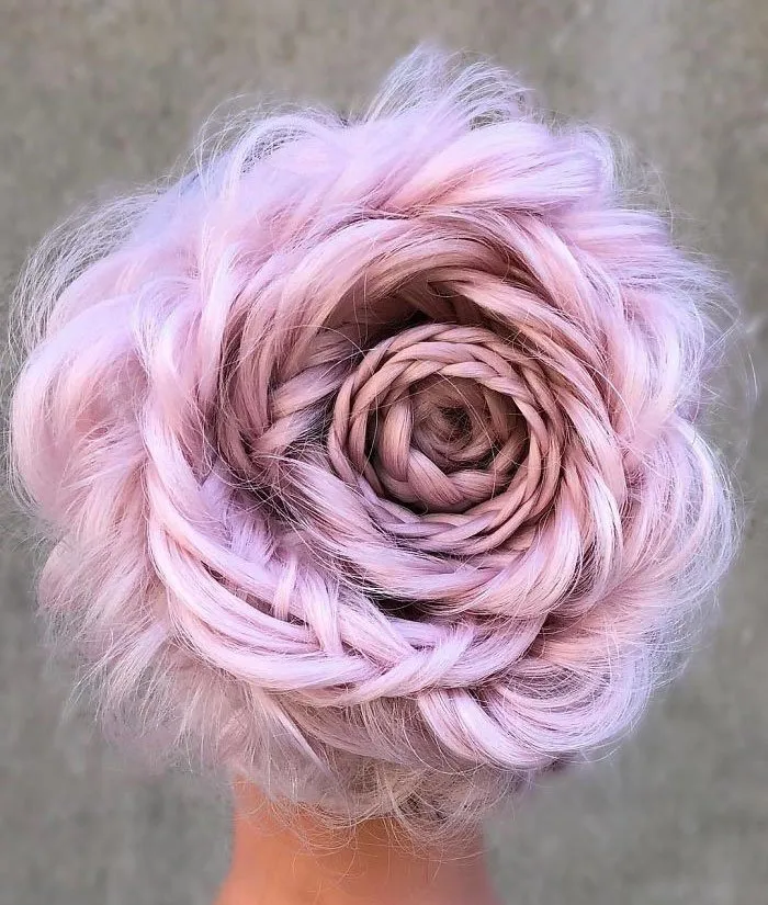 12+ Ide Kepang Unik Braided Rose yang Wajib Dilirik. Siap-siap Rambutmu Jadi Cantik! 15