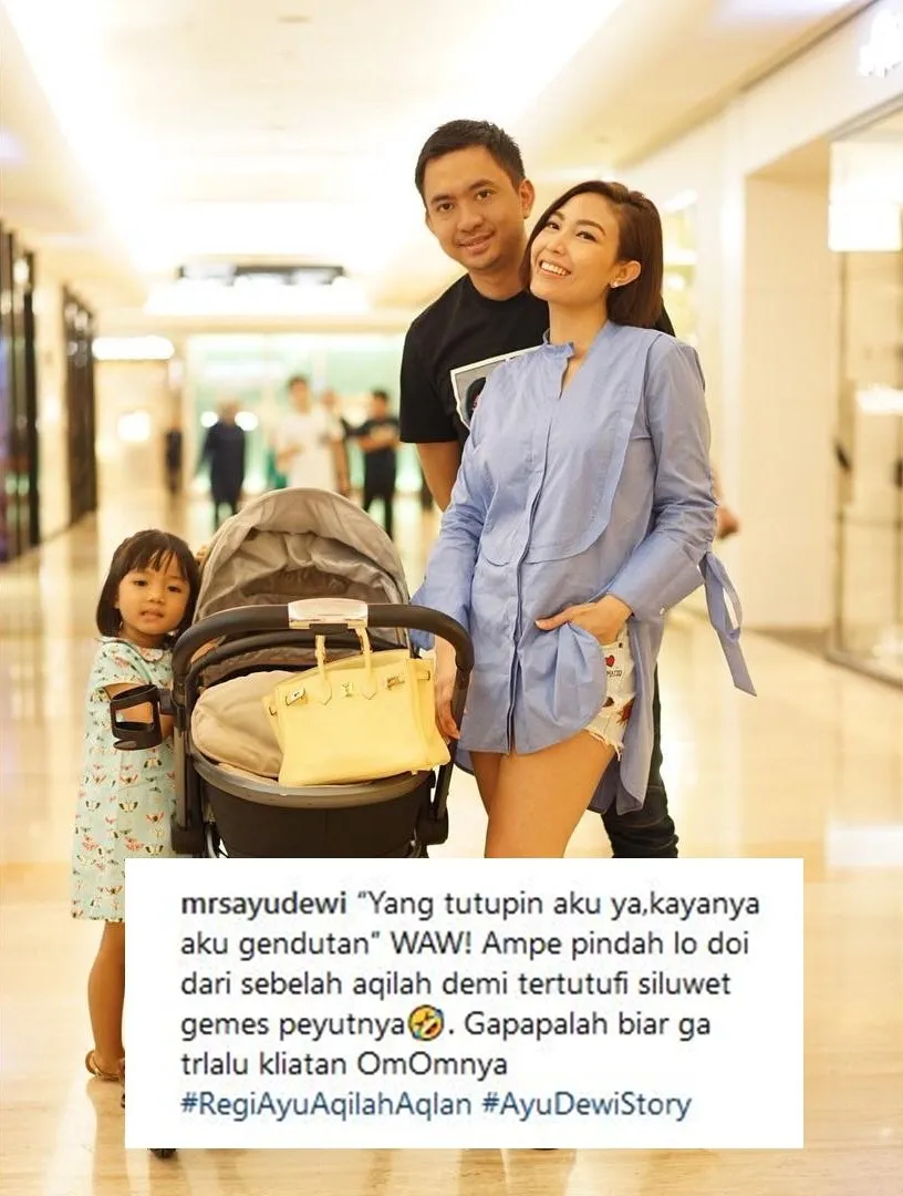 13 Caption Kocak Ayu Dewi Bareng Suami, Meski Sudah Nikah Mesranya Tetap Kayak Zaman Pacaran. Tiru, Ah! 17