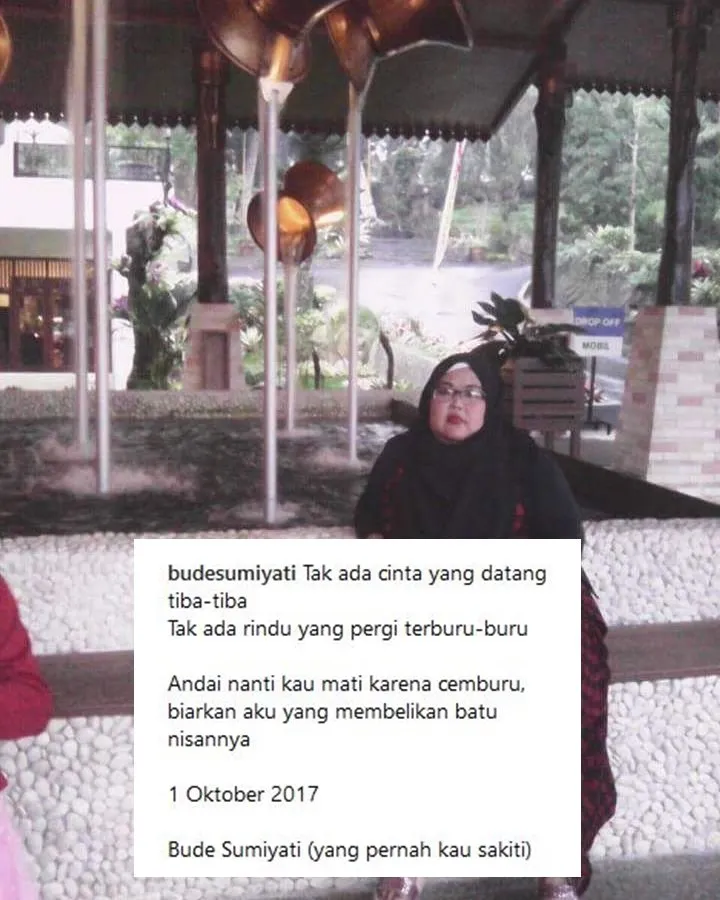 16 Caption IG Bude Sumiyati yang Guyonannya Ala Emak-Emak. Meski Kocak, Banyak Benarnya Juga 32