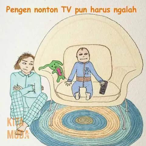 18 Ilustrasi Lucu Perjuangan Ibu Muda yang Baru Punya Momongan. Ternyata Nggak Gampang, Ya? 32