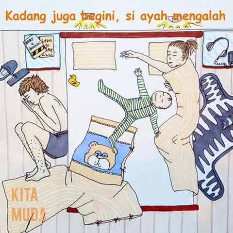 18 Ilustrasi Lucu Perjuangan Ibu Muda yang Baru Punya Momongan. Ternyata Nggak Gampang, Ya? 27