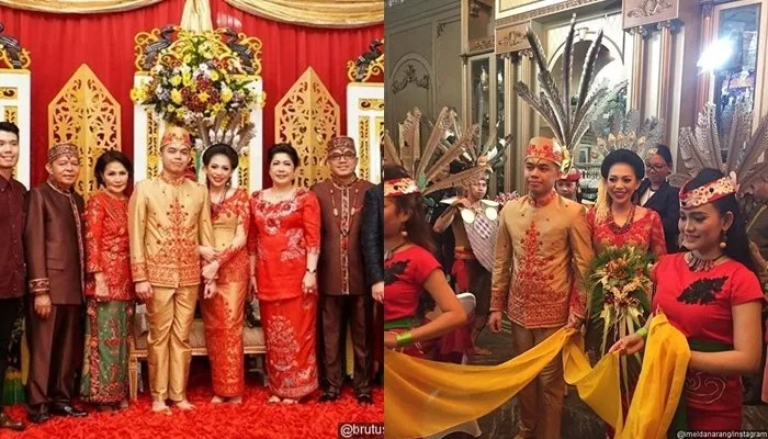 Jarang Terekspos, 7+ Inspirasi Make-up dan Busana Adat Pernikahan Perempuan Dayak Ngaju ini Begitu Mewah dan Menawan 18