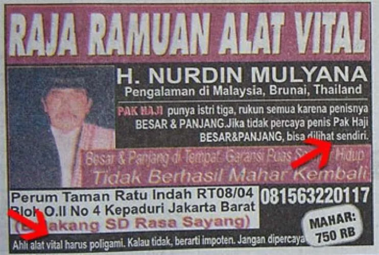 12 Iklan Koran yang Bikin Nggak Habis Pikir. Harus Banget Hal Begini Dijadikan Konsumsi Publik? 17