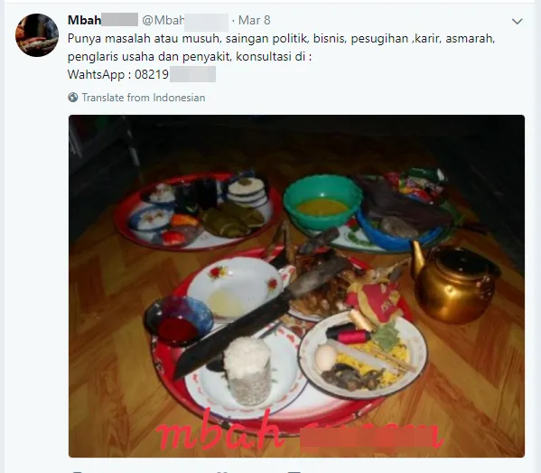 12 Gambaran Warganet yang Order Santet via Online. Era Boleh Maju, Tapi Masih Saja Percaya Beginian 13
