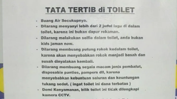 17+ Peraturan Nyeleneh bin Kocak di Toilet ini Pasti Bikin Kamu Geleng-Geleng Kepala Sembari Buang Hajat~ 30