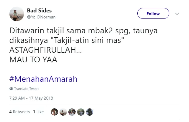 20+ Jokes #Menahanmarah Ala Warganet ini Kocak Banget. Orang Puasa Memang Harus Sabar Sih 38