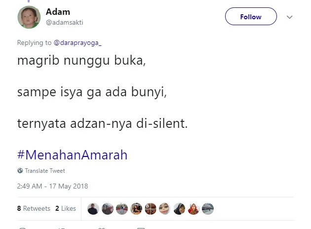 20+ Jokes #Menahanmarah Ala Warganet ini Kocak Banget. Orang Puasa Memang Harus Sabar Sih 42