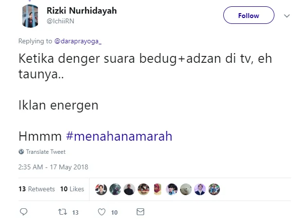 20+ Jokes #Menahanmarah Ala Warganet ini Kocak Banget. Orang Puasa Memang Harus Sabar Sih 23