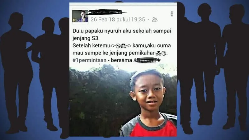 12 Kata Manis dari Bocah Sekolah yang Menggelikan. Definisi Cinta Datang Terlalu Dini! 22