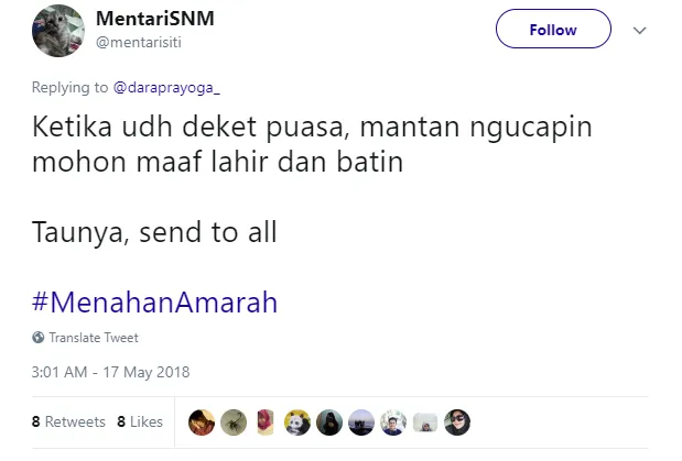 20+ Jokes #Menahanmarah Ala Warganet ini Kocak Banget. Orang Puasa Memang Harus Sabar Sih 44