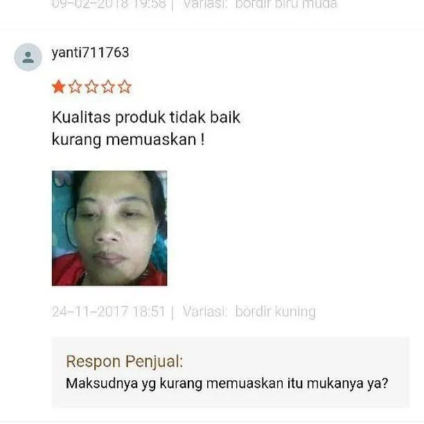 16 Respons Pembeli yang Bikin Sakit Perut Saking Kocaknya. Balada Belanja Online Memang Rumit, Ya~ 26