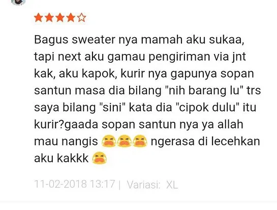 16 Respons Pembeli yang Bikin Sakit Perut Saking Kocaknya. Balada Belanja Online Memang Rumit, Ya~ 23