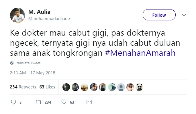 20+ Jokes #Menahanmarah Ala Warganet ini Kocak Banget. Orang Puasa Memang Harus Sabar Sih 26