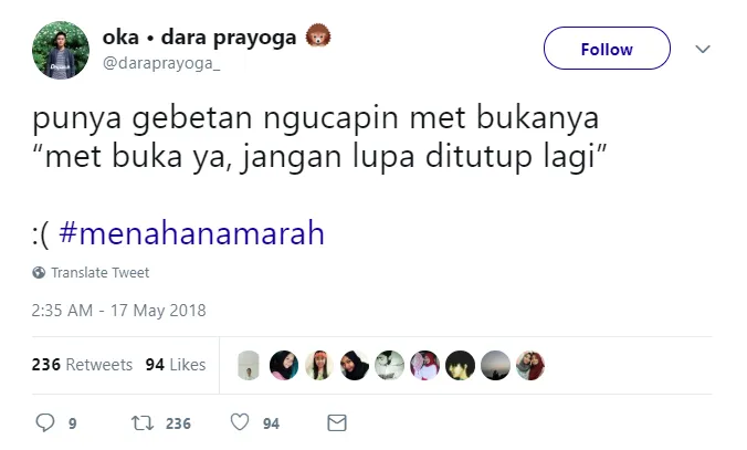 20+ Jokes #Menahanmarah Ala Warganet ini Kocak Banget. Orang Puasa Memang Harus Sabar Sih 33