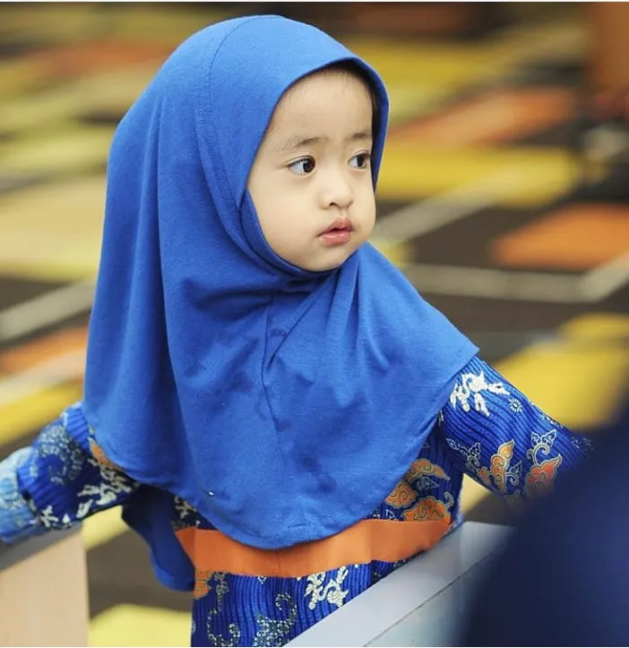 9+ Ide Gamis Balita Nuansa Islami yang Menggemaskan untuk Lebaran. Nggak Heran Kalau Makin Sayang 12