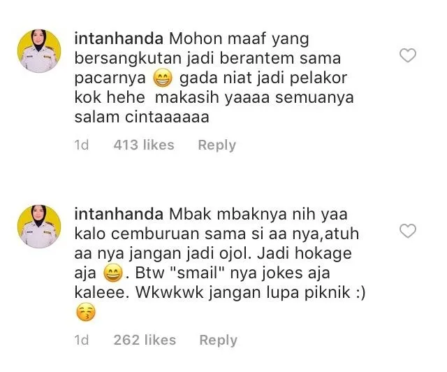 Niatnya Pengen Bilang Makasih, Unggahan Cewek ini Malah Terciduk Pacar sang Driver Ojol. Drama Abis! 14
