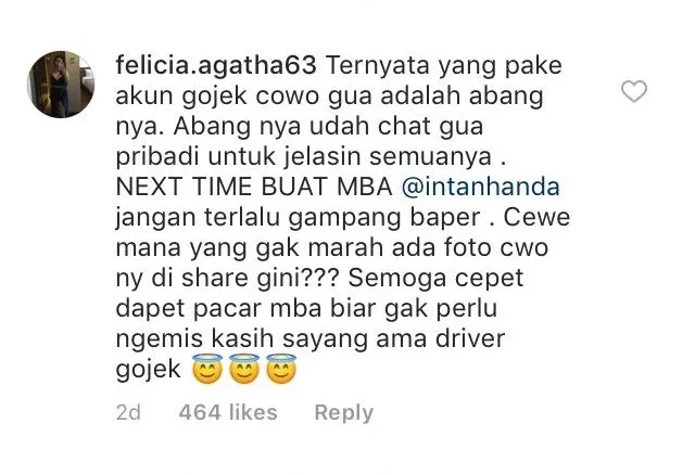 Niatnya Pengen Bilang Makasih, Unggahan Cewek ini Malah Terciduk Pacar sang Driver Ojol. Drama Abis! 13